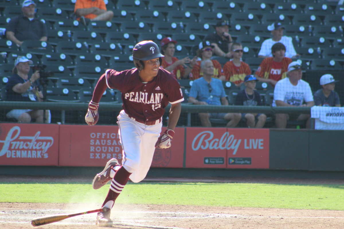 Pearland Flower Mound 6A UIL state championship Texas baseball playoffs 061023 Andrew McCulloch 196